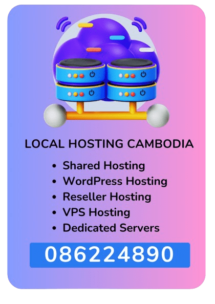 Local Hosting services cambodia